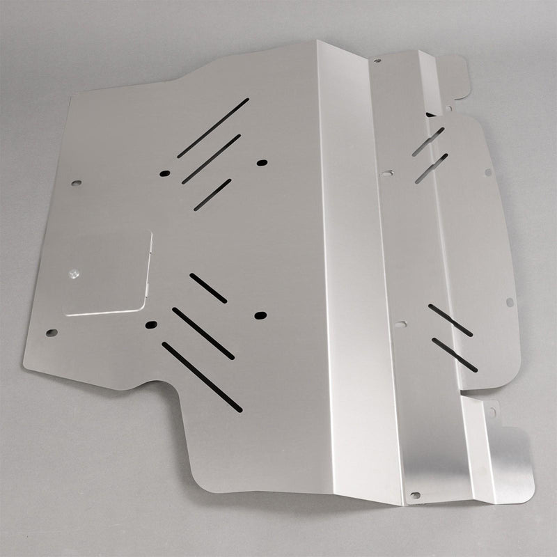DURAFORCE Silver Engine Splash Shield Front Lower Tray Skid Plate For Subaru WRX 2015-2021