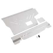 DURAFORCE Silver Engine Splash Shield Front Lower Tray Skid Plate For Subaru WRX 2015-2021