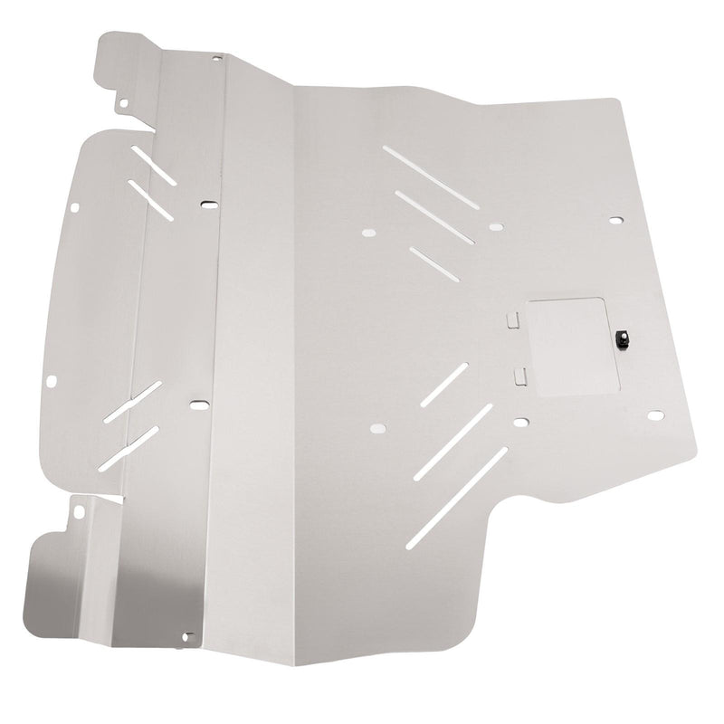 DURAFORCE Silver Engine Splash Shield Front Lower Tray Skid Plate For Subaru WRX 2015-2021