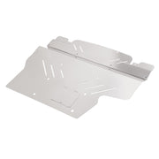 DURAFORCE Silver Engine Splash Shield Front Lower Tray Skid Plate For Subaru WRX 2015-2021