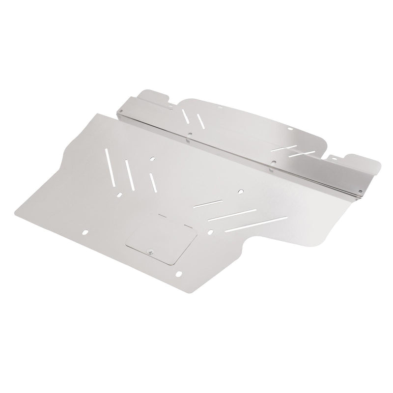 DURAFORCE Silver Engine Splash Shield Front Lower Tray Skid Plate For Subaru WRX 2015-2021
