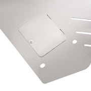 DURAFORCE Silver Engine Splash Shield Front Lower Tray Skid Plate For Subaru WRX 2015-2021