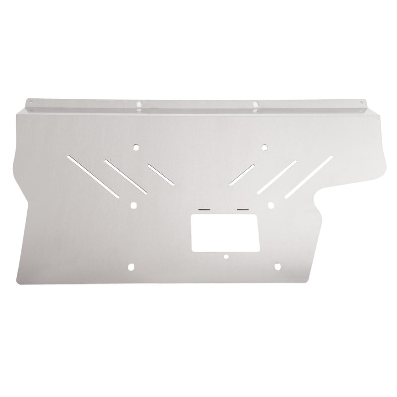 DURAFORCE Silver Engine Splash Shield Front Lower Tray Skid Plate For Subaru WRX 2015-2021