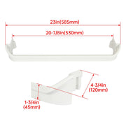 DURAFORCE For 240535101 &1240535201 Frigidaire Refrigerator Door Rack Door Bin Shelf