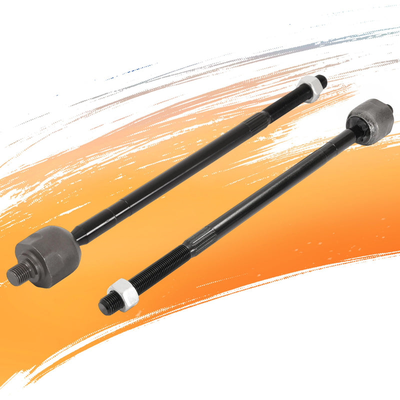 DURAFORCE For Ford Focus 2006-2011 Pair Front Left & Right Inner Tie Rod End Links Steel