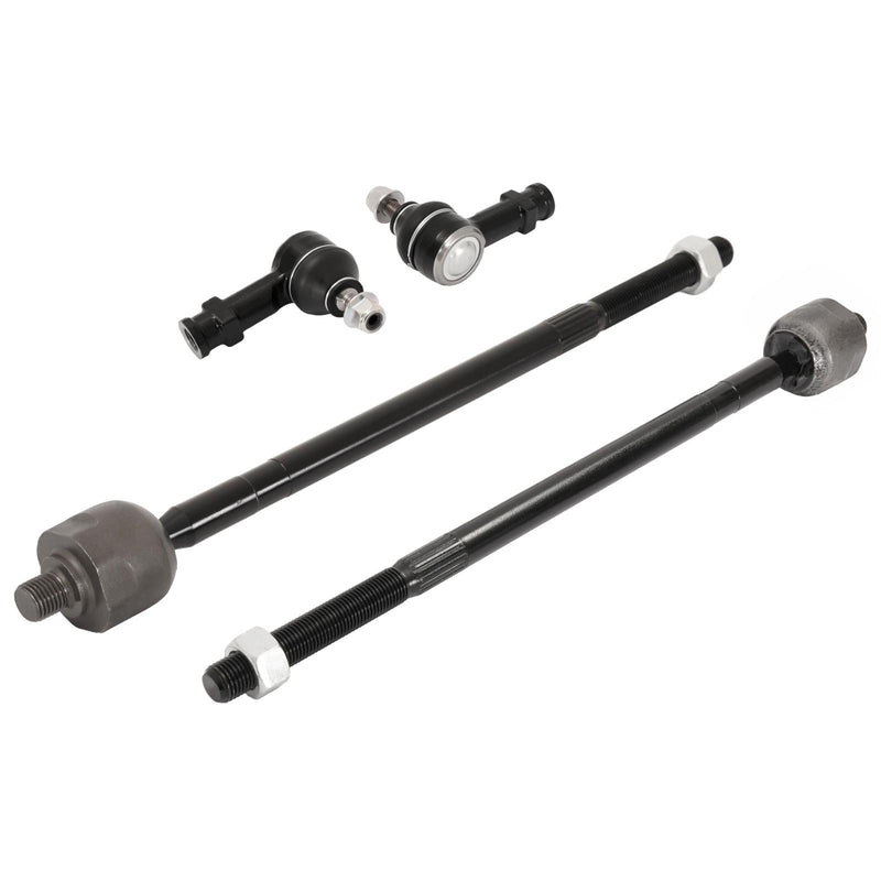 DURAFORCE Front Left & Right Inner & Outer Tie Rod Ends for Ford Focus 2006-2011 4Pcs
