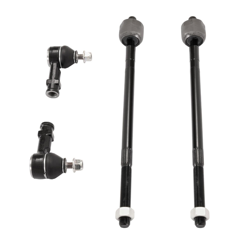 DURAFORCE Front Left & Right Inner & Outer Tie Rod Ends for Ford Focus 2006-2011 4Pcs
