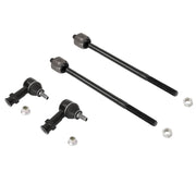 DURAFORCE Front Left & Right Inner & Outer Tie Rod Ends for Ford Focus 2006-2011 4Pcs