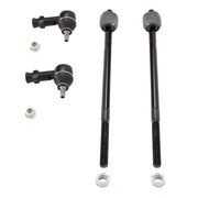 DURAFORCE Front Left & Right Inner & Outer Tie Rod Ends for Ford Focus 2006-2011 4Pcs