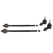 DURAFORCE Front Left & Right Inner & Outer Tie Rod Ends for Ford Focus 2006-2011 4Pcs