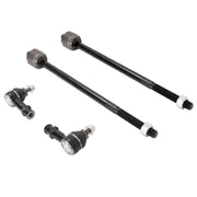 DURAFORCE Front Left & Right Inner & Outer Tie Rod Ends for Ford Focus 2006-2011 4Pcs