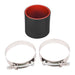 DURAFORCE 3 Ply Rubber Hose/Intake/Intercooler Pipe Straight Coupler + T Clamps 3" ~ 76mm