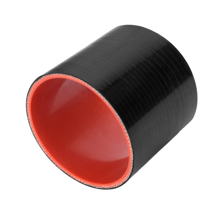 DURAFORCE 3 Ply Rubber Hose/Intake/Intercooler Pipe Straight Coupler + T Clamps 3" ~ 76mm