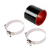 DURAFORCE 3 Ply Rubber Hose/Intake/Intercooler Pipe Straight Coupler + T Clamps 3" ~ 76mm