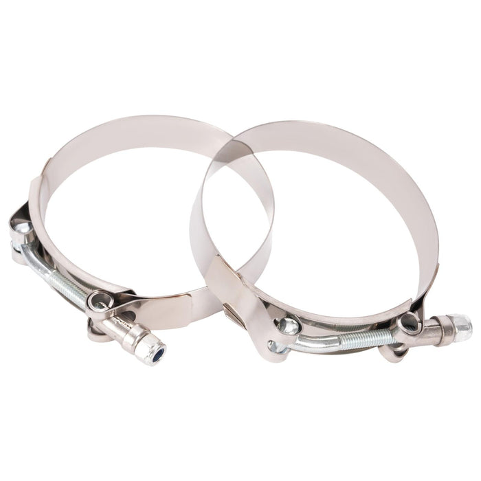 DURAFORCE 3 Ply Rubber Hose/Intake/Intercooler Pipe Straight Coupler + T Clamps 3" ~ 76mm