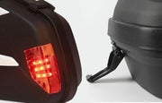 DURAFORCE Universal Detachable Hard Saddlebags white face Plate For Suzuki Honda cruisers