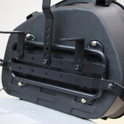 DURAFORCE Universal Detachable Hard Saddlebags white face Plate For Suzuki Honda cruisers