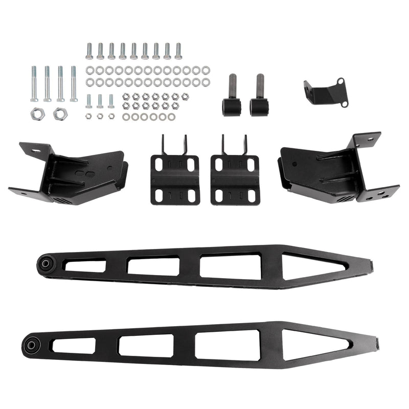 DURAFORCE 0-3" / 4.5-6" Lift Rear Ladder Traction Bar Kit For Ford F250 F350 4WD 2008-2016