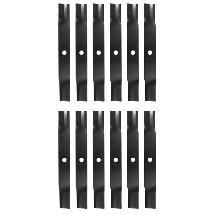 DURAFORCE 12 Mower blades For JOHN DEERE 737 757 777 797 60" DECKS #M131958 #TCU15881