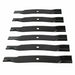 DURAFORCE 12 Mower blades For JOHN DEERE 737 757 777 797 60" DECKS #M131958 #TCU15881