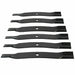DURAFORCE 12 Mower blades For JOHN DEERE 737 757 777 797 60" DECKS #M131958 #TCU15881