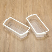 DURAFORCE 2 PC For W10321304 Door Bin Basket Shelf Compatible with Whirlpool Refrigerator