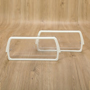 DURAFORCE 2 PC For W10321304 Door Bin Basket Shelf Compatible with Whirlpool Refrigerator