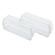 DURAFORCE 2 PC For W10321304 Door Bin Basket Shelf Compatible with Whirlpool Refrigerator