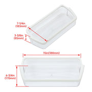DURAFORCE 2 PC For W10321304 Door Bin Basket Shelf Compatible with Whirlpool Refrigerator