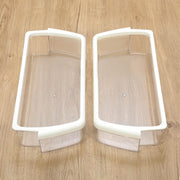 DURAFORCE 2 PC For W10321304 Door Bin Basket Shelf Compatible with Whirlpool Refrigerator
