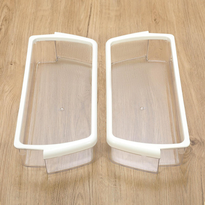 DURAFORCE 2 PC For W10321304 Door Bin Basket Shelf Compatible with Whirlpool Refrigerator