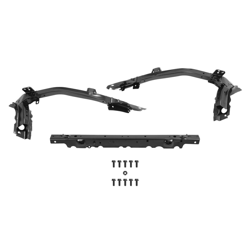 DURAFORCE For Chevrolet Malibu 2016-2024 Black Upper Radiator Core Support Tie Bar Steel