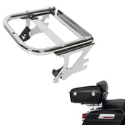 DURAFORCE Detachable Two up Tour Mounting Luggage Rack For Harley 97-08 Road Glide