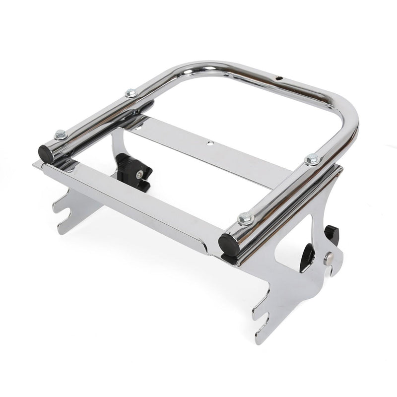 DURAFORCE Detachable Two up Tour Mounting Luggage Rack For Harley 97-08 Road Glide