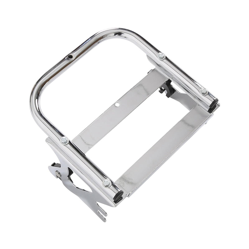 DURAFORCE Detachable Two up Tour Mounting Luggage Rack For Harley 97-08 Road Glide