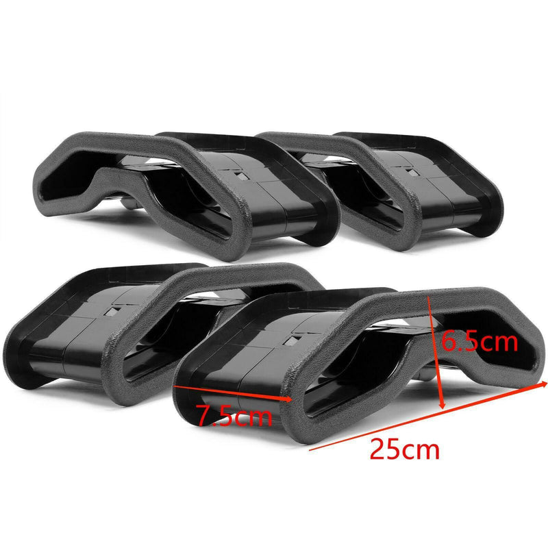 DURAFORCE 4 PCS For Polaris General 1000 Seat Belt Harness Pass Through Bezel Insert