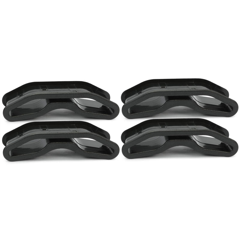 DURAFORCE 4 PCS For Polaris General 1000 Seat Belt Harness Pass Through Bezel Insert