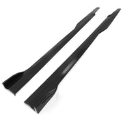DURAFORCE Side Skirts For Dodge Charger 2015-2023 Panel splitter Pair Black SRT Scat Pack