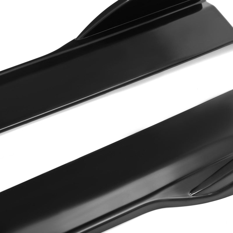 DURAFORCE Side Skirts For Dodge Charger 2015-2023 Panel splitter Pair Black SRT Scat Pack