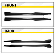 DURAFORCE Side Skirts For Dodge Charger 2015-2023 Panel splitter Pair Black SRT Scat Pack