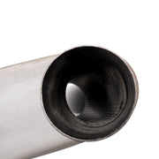 DURAFORCE For Universal 2PCS Street Mufflers 3" Offset In 3" Center Out Stainless Steel