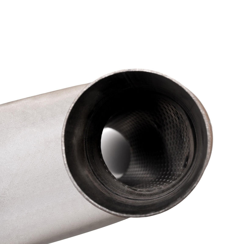 DURAFORCE For Universal 2PCS Street Mufflers 3" Offset In 3" Center Out Stainless Steel