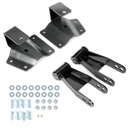 DURAFORCE For 1999-06 Chevy Silverado GMC Sierra 1500 4" Drop Kit Rear Shackles & Hangers