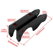 DURAFORCE Passenger Side Rear Lower Shock Mount On Axle For 1999-2005 Ford Super Duty