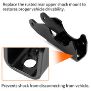DURAFORCE Passenger Side Rear Lower Shock Mount On Axle For 1999-2005 Ford Super Duty