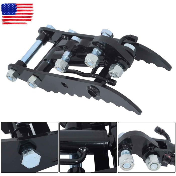 DURAFORCE Hydraulic Thumb Clip Clamp Fit For Mini Excavators Small Digger Attachment Kits