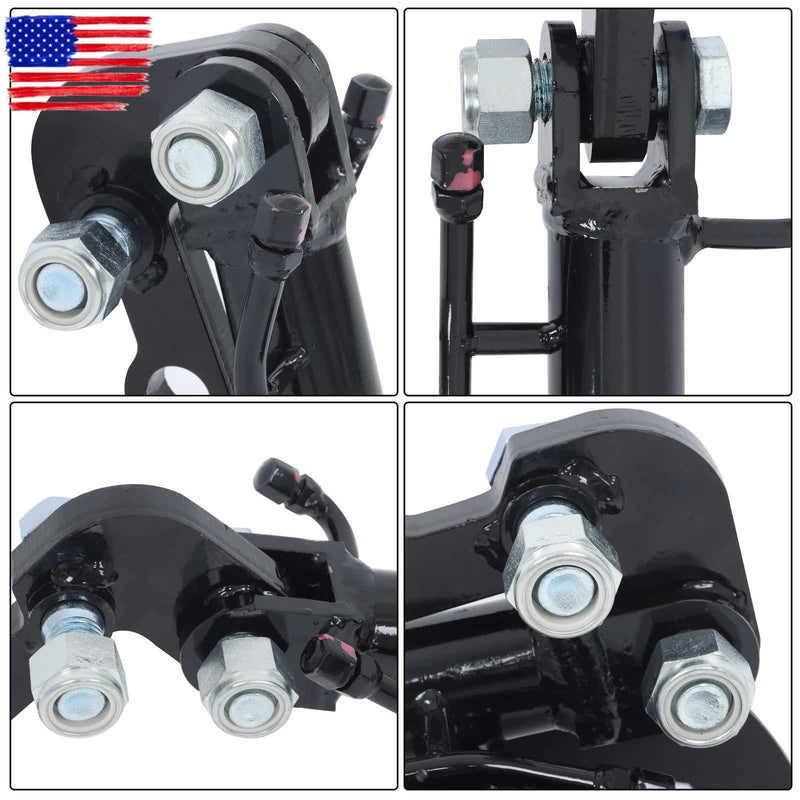 DURAFORCE Hydraulic Thumb Clip Clamp Fit For Mini Excavators Small Digger Attachment Kits