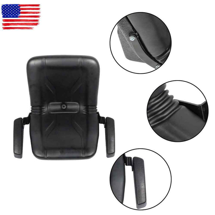 DURAFORCE High Back Lawn Mower Seat w/ Armrests 10059 for Cub Cadet, Dixon , Dixie Chopper