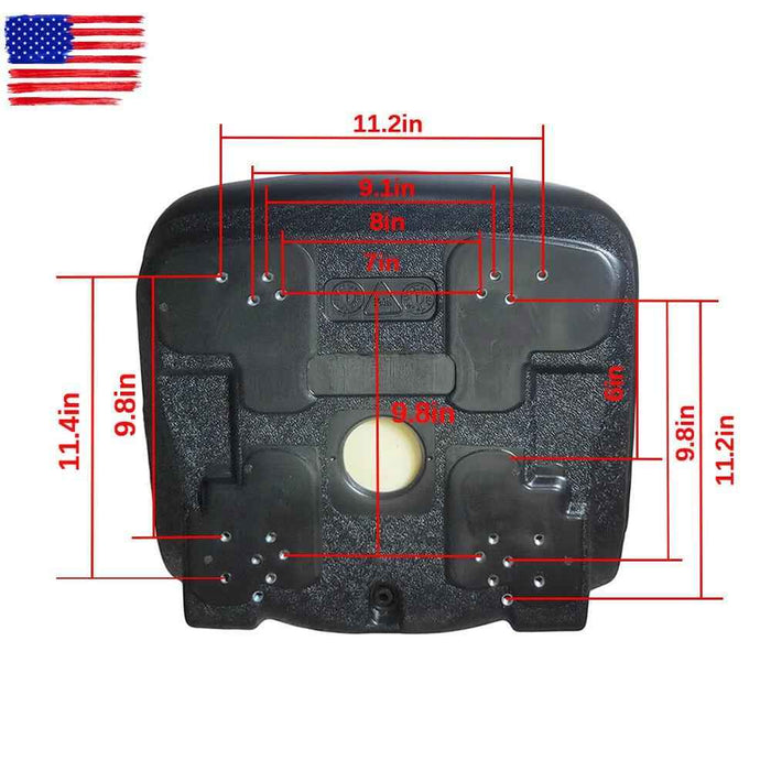 DURAFORCE High Back Lawn Mower Seat w/ Armrests 10059 for Cub Cadet, Dixon , Dixie Chopper