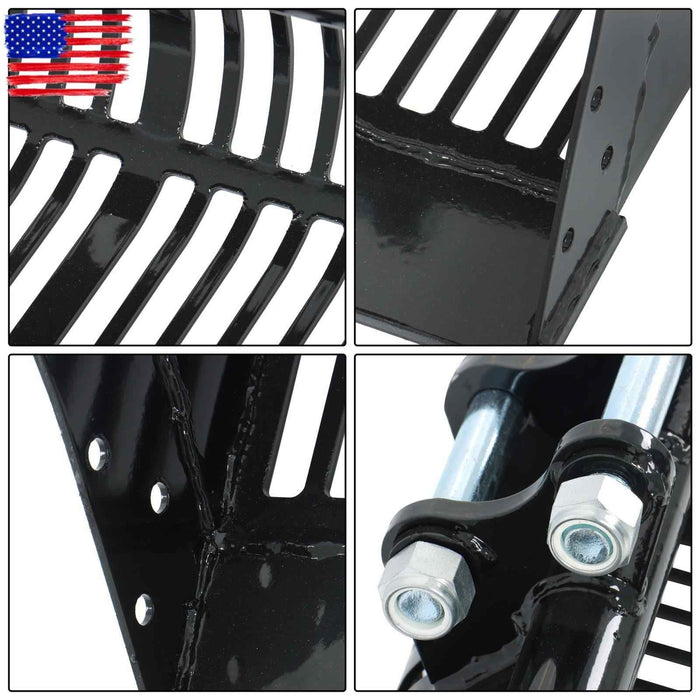 DURAFORCE 600mm Attachment Screening Skeleton Bucket Mud Bucket For Mini Excavators Digger